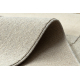 FLUX 461.12.AE120 Wollteppich OSTA - Geometrisch, Strukturell, Loft creme / grau