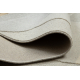 FLUX 461.12.AE120 Wollteppich OSTA - Geometrisch, Strukturell, Loft creme / grau