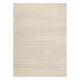 FLUX 461.93.AE120 wool carpet OSTA - Lines, structural, loft cream / grey