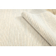 FLUX 461.93.AE120 wool carpet OSTA - Lines, structural, loft cream / grey