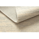 FLUX 461.93.AE120 wool carpet OSTA - Lines, structural, loft cream / grey