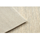 FLUX 461.93.AE120 wool carpet OSTA - Lines, structural, loft cream / grey