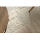 FLUX 461.43.AE200 Wollteppich OSTA - Geometrisch, Strukturell, Loft creme / rosa