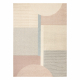 Moquette en laine FLUX 461.1.AE990 OSTA - Géométrique, structurelle, loft crème / beige