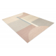 Moquette en laine FLUX 461.1.AE990 OSTA - Géométrique, structurelle, loft crème / beige