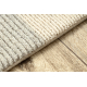 FLUX 461.1.AE990 Wollteppich OSTA - Geometrisch, Strukturell, Loft creme / beige