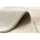 FLUX 461.1.AE990 wool carpet OSTA - Geometric, structural, loft cream / beige