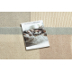 Moquette en laine FLUX 461.1.AE990 OSTA - Géométrique, structurelle, loft crème / beige
