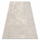 FLUX 461.2.AE120 wool carpet OSTA - Abstraction, structural, loft cream / grey