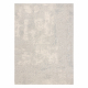 FLUX 461.2.AE120 wool carpet OSTA - Abstraction, structural, loft cream / grey