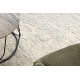 FLUX 461.2.AE120 wool carpet OSTA - Abstraction, structural, loft cream / grey