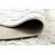 FLUX 461.2.AE120 wool carpet OSTA - Abstraction, structural, loft cream / grey