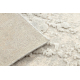 FLUX 461.2.AE120 wool carpet OSTA - Abstraction, structural, loft cream / grey
