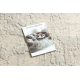 FLUX 461.2.AE120 wool carpet OSTA - Abstraction, structural, loft cream / grey