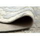 FLUX 461.2.AE500 Wollteppich OSTA - Abstraktion, Strukturell, Loft creme / blau