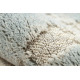 FLUX 461.2.AE500 Wollteppich OSTA - Abstraktion, Strukturell, Loft creme / blau