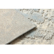 FLUX 461.2.AE500 Wollteppich OSTA - Abstraktion, Strukturell, Loft creme / blau