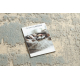 FLUX 461.2.AE500 Wollteppich OSTA - Abstraktion, Strukturell, Loft creme / blau