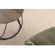 Moquette en laine FLUX cercle 461.68.AE200 OSTA - Géométrique, structurelle, loft rose / beige