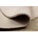 Moquette en laine FLUX cercle 461.68.AE200 OSTA - Géométrique, structurelle, loft rose / beige