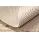 Moquette en laine FLUX cercle 461.68.AE200 OSTA - Géométrique, structurelle, loft rose / beige