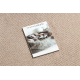 Moquette en laine FLUX cercle 461.68.AE200 OSTA - Géométrique, structurelle, loft rose / beige