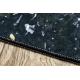 Läufer Antirutsch LOTUS GALACTIC 9523 Marmor schwarz / gold ZUM WASCHEN 80cm