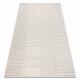 FLUX 461.3.AE121 Wollteppich OSTA - Geometrisch, Strukturell, Loft beige / grau