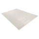 FLUX 461.3.AE121 wool carpet OSTA - Geometric, structural, loft beige / grey