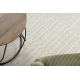 FLUX 461.3.AE121 Wollteppich OSTA - Geometrisch, Strukturell, Loft beige / grau