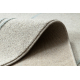 FLUX 461.14.AE120 Wollteppich OSTA - Geometrisch, Strukturell, Loft grau / blau