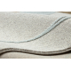 Moquette en laine FLUX 461.14.AE120 OSTA - Géométrique, structurelle, loft gris / bleu