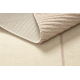 FLUX 461.14.AE200 ullteppe OSTA - Geometrisk, strukturell, loft beige / rosa