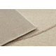 FLUX 461.14.AE200 ullteppe OSTA - Geometrisk, strukturell, loft beige / rosa