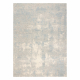 FLUX 461.46.AE500 wool carpet OSTA - Abstraction, structural, loft grey / blue