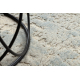 FLUX 461.46.AE500 wool carpet OSTA - Abstraction, structural, loft grey / blue