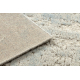 FLUX 461.46.AE500 Wollteppich OSTA - Abstraktion, Strukturell, Loft grau / blau