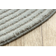 Covor din lână FLUX oval 461.67.AE503 OSTA - Geometric, structural, loft albastru / gri