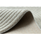 Covor din lână FLUX oval 461.67.AE503 OSTA - Geometric, structural, loft albastru / gri