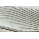 FLUX soikea 461.67.AE503 villamatto OSTA - Geometrinen loft sininen / harmaa
