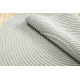 Covor din lână FLUX oval 461.67.AE503 OSTA - Geometric, structural, loft albastru / gri