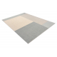 FLUX 461.9.AE500 Wollteppich OSTA - Geometrisch, Strukturell, Loft blau / creme