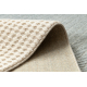 FLUX 461.9.AE500 Wollteppich OSTA - Geometrisch, Strukturell, Loft blau / creme