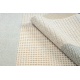 FLUX 461.9.AE500 Wollteppich OSTA - Geometrisch, Strukturell, Loft blau / creme