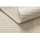 FLUX 461.9.AE500 Wollteppich OSTA - Geometrisch, Strukturell, Loft blau / creme