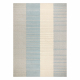 FLUX 461.3.AE120 Wollteppich OSTA - Linien, Strukturell, Loft grau / blau