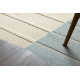 FLUX 461.3.AE120 Wollteppich OSTA - Linien, Strukturell, Loft grau / blau