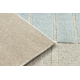 FLUX 461.3.AE120 wool carpet OSTA - Lines, structural, loft grey / blue