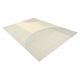 FLUX 461.7.AE120 wool carpet OSTA - Geometric, structural, loft beige / grey