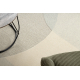 FLUX 461.7.AE120 Wollteppich OSTA - Geometrisch, Strukturell, Loft beige / grau